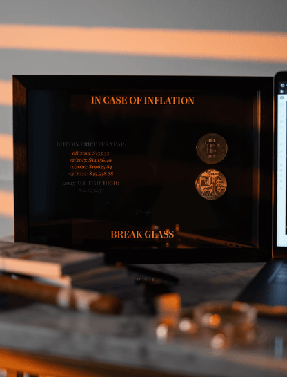 IN CASE OF INFLATION BITCOIN FRAME